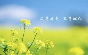 在三月里作文最新5篇